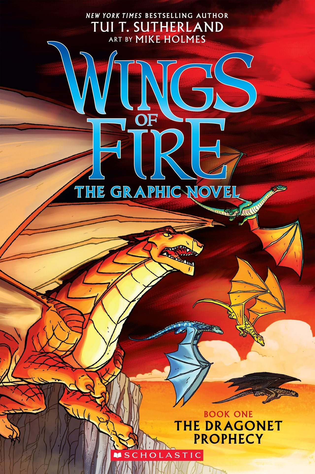 Wings of Fire: The Dragonet Prophecy: A Graphic Novel (Wings of Fire Graphic Novel #1) (Wings of Fire Graphix)